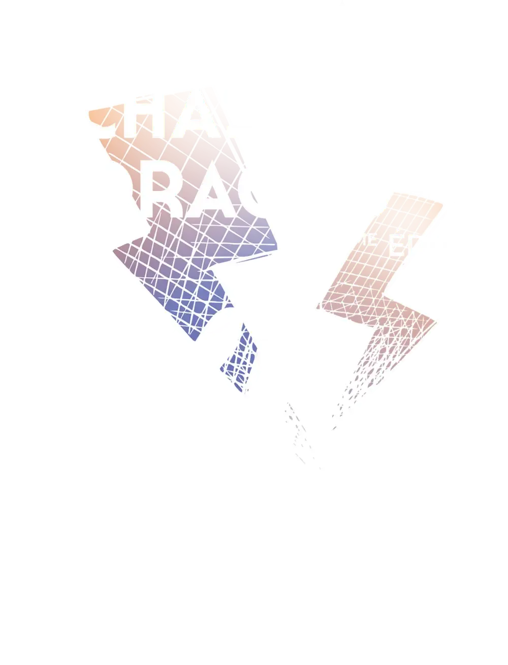 Festival Chasseurs d’Orages, 2e édition : une main esquissée au trait blanc tient des éclairs.
